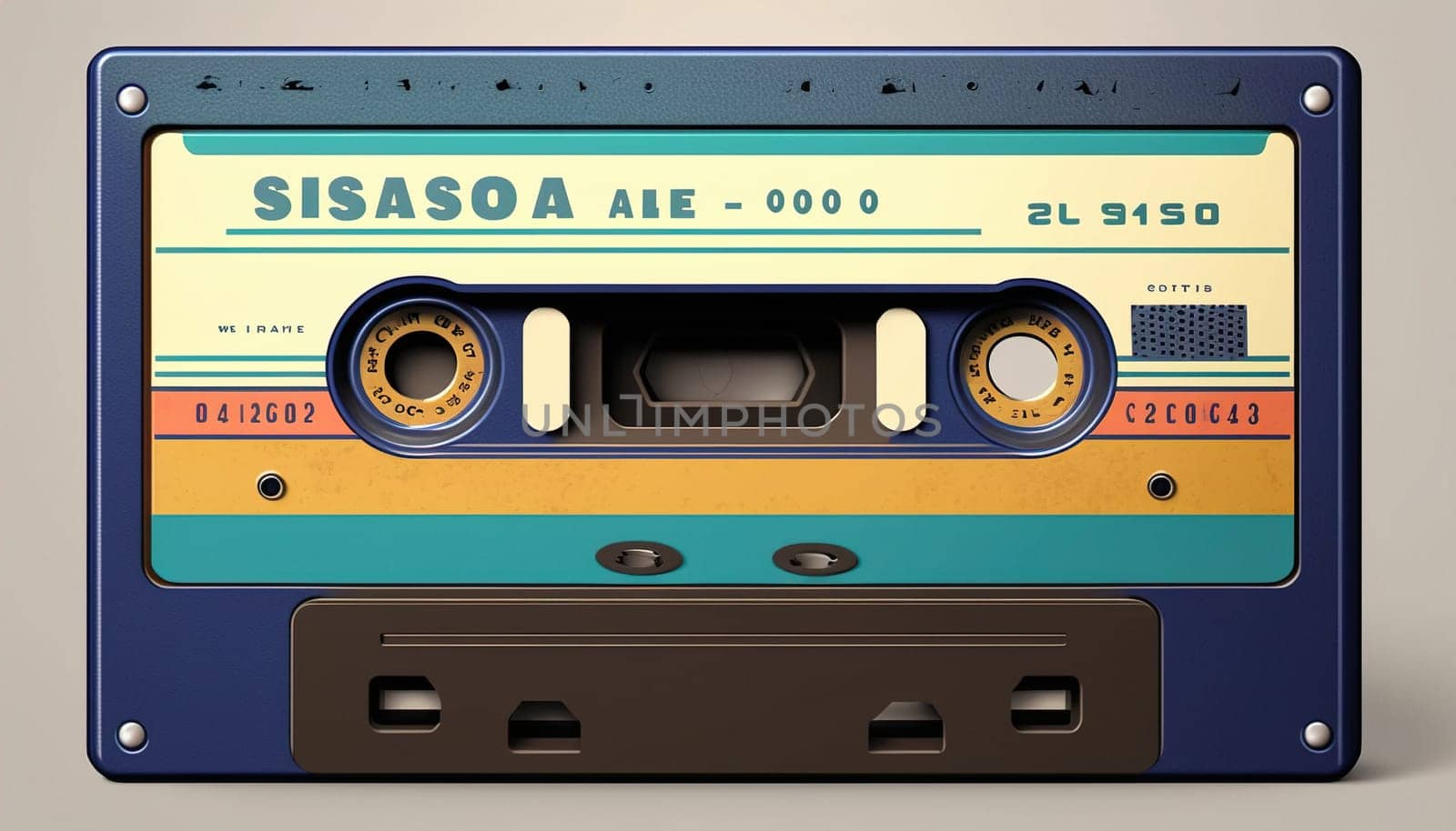 Vintage 1990s Audio Cassette Tape by igor010