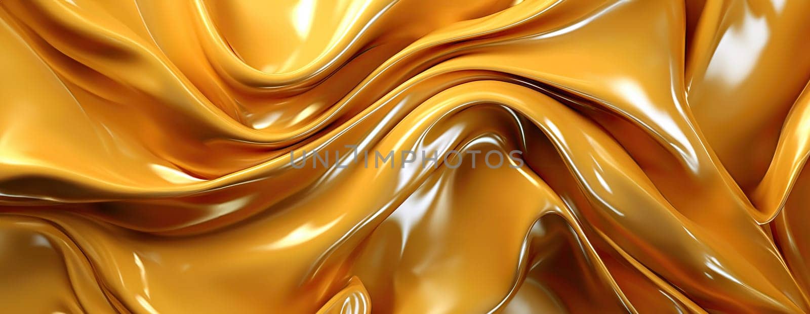 Gold background or texture and gradients shadow. AI Generative. by Benzoix