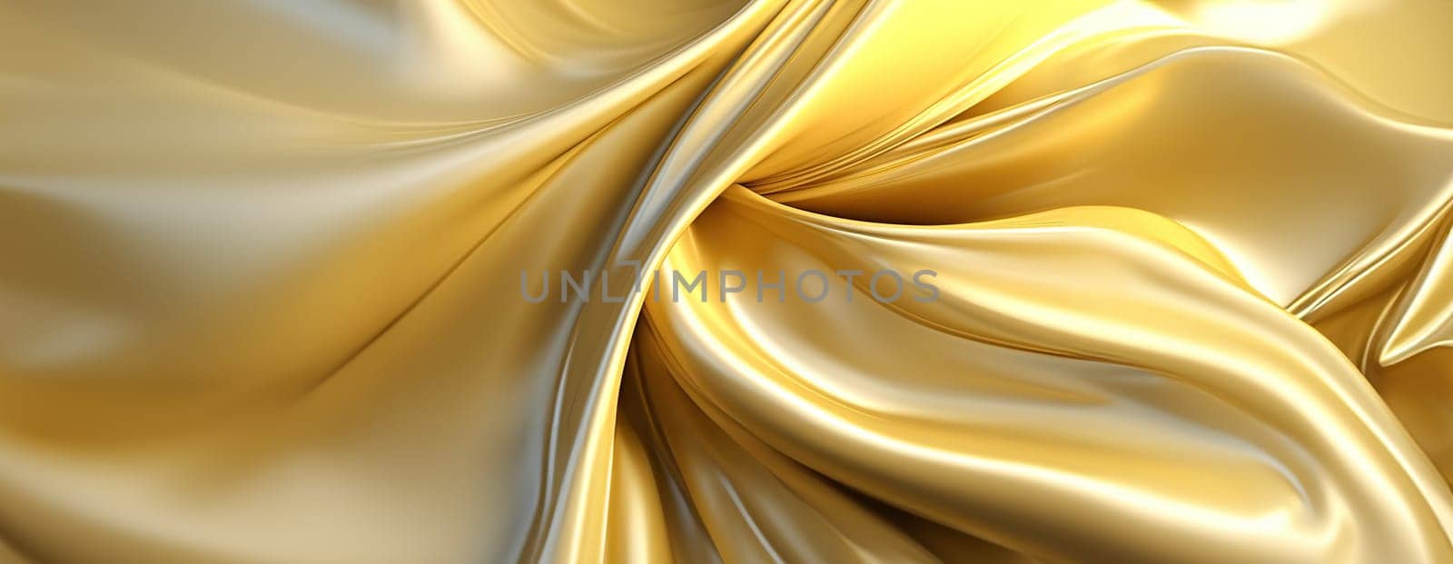 Gold background or texture and gradients shadow. AI Generative. by Benzoix