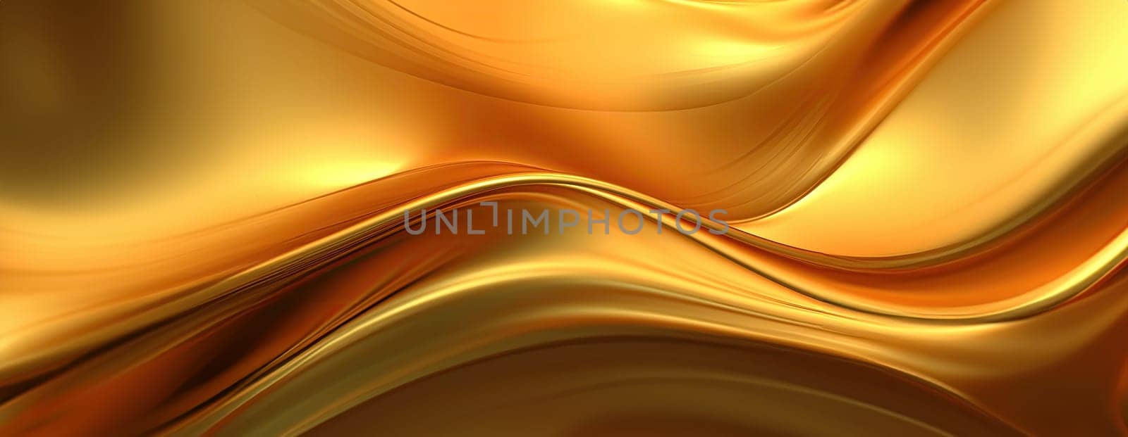 Gold background or texture and gradients shadow. AI Generative. by Benzoix