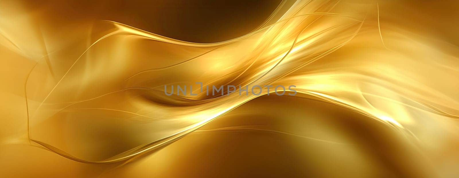 Gold background or texture and gradients shadow. AI Generative. by Benzoix