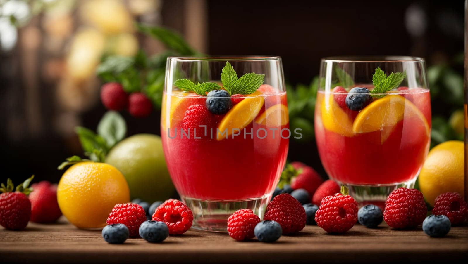 A fruit cocktail is a delicious drink made from fresh fruits and berries. It is ideal for those who want to enjoy the natural taste and aroma of fresh fruits.