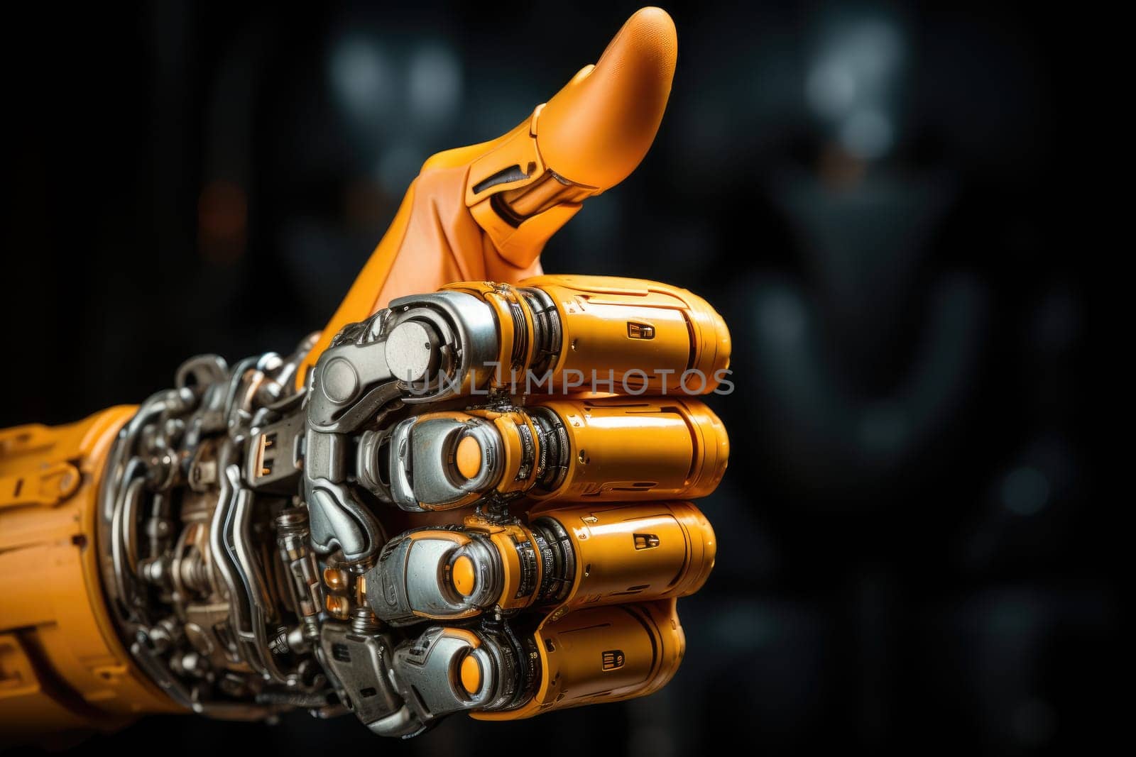 AI Robohand with Gesture of Approval by Yurich32