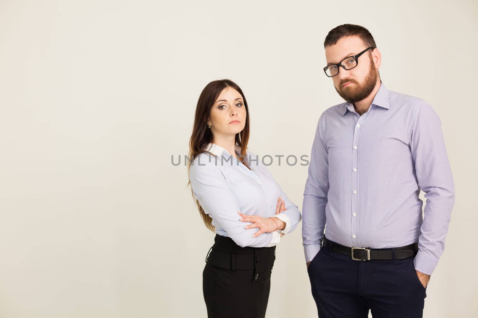 man and woman business partners 1 2