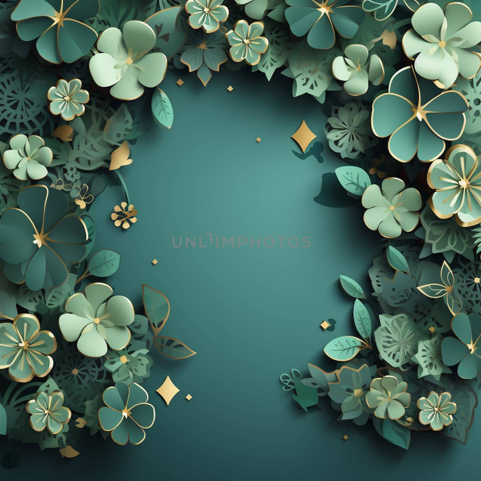 beautiful st patrick's day illustration. High quality photo