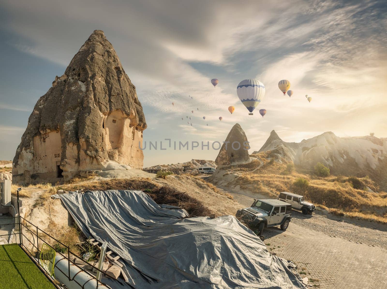 Road in Cappadocia by Givaga