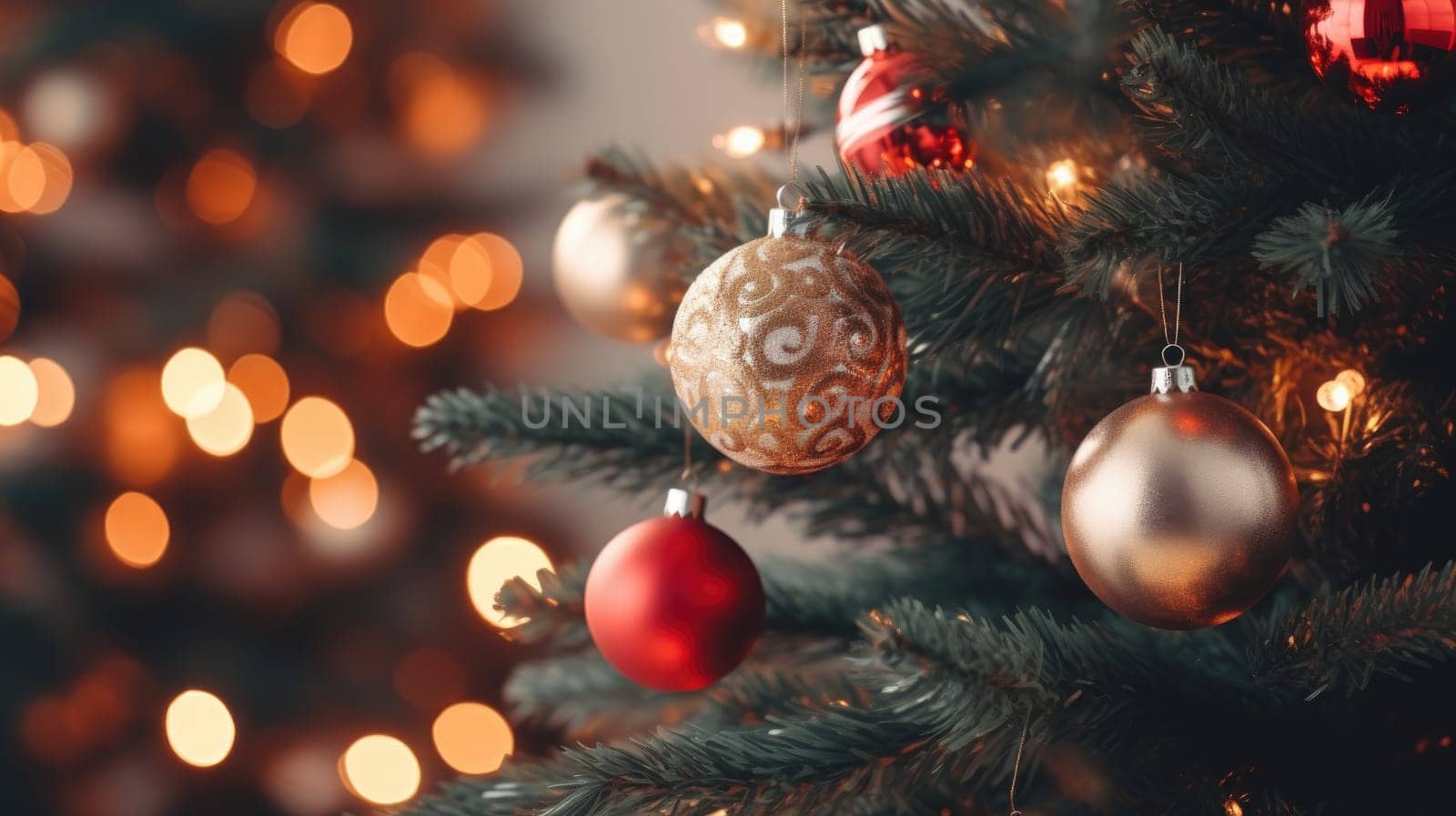 Christmas and New Years Eve background by palinchak