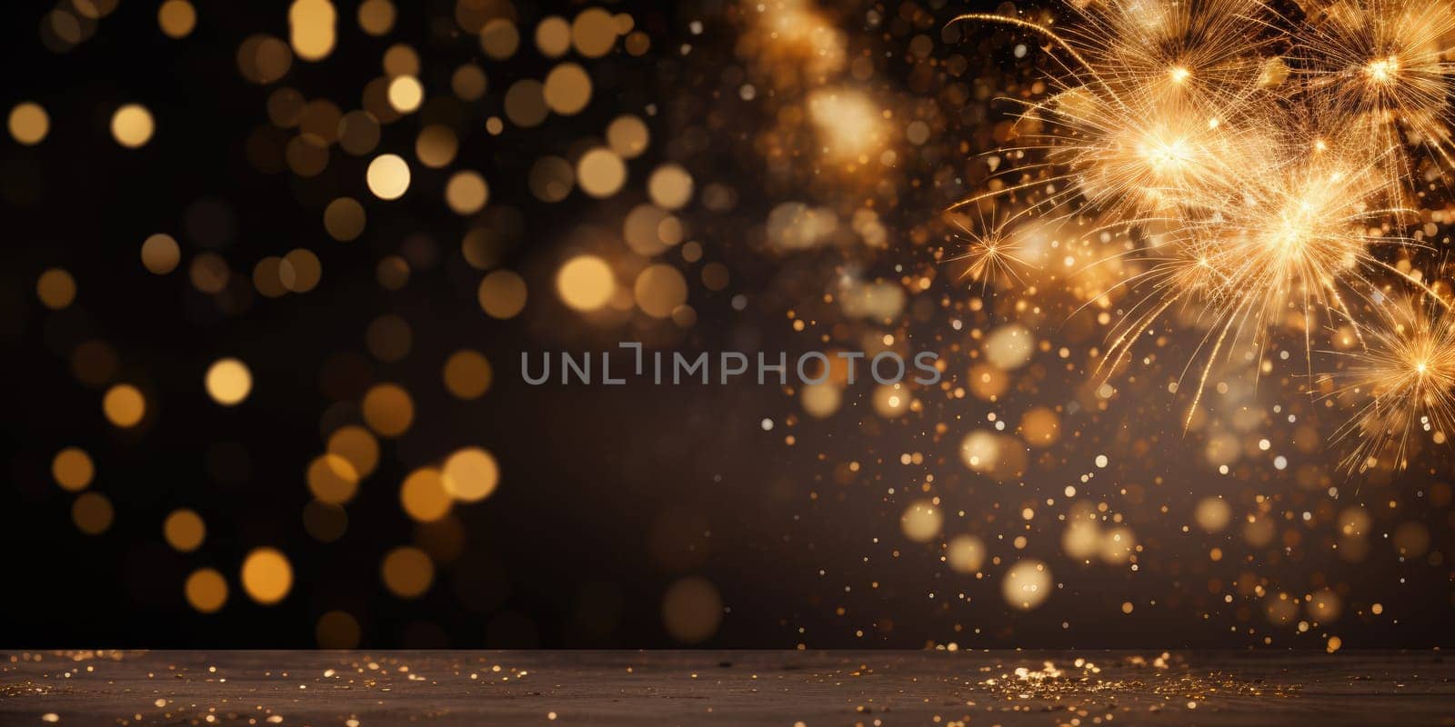 abstract black and gold glitter background for new year, christmas eve, 4th of july holiday concept comeliness