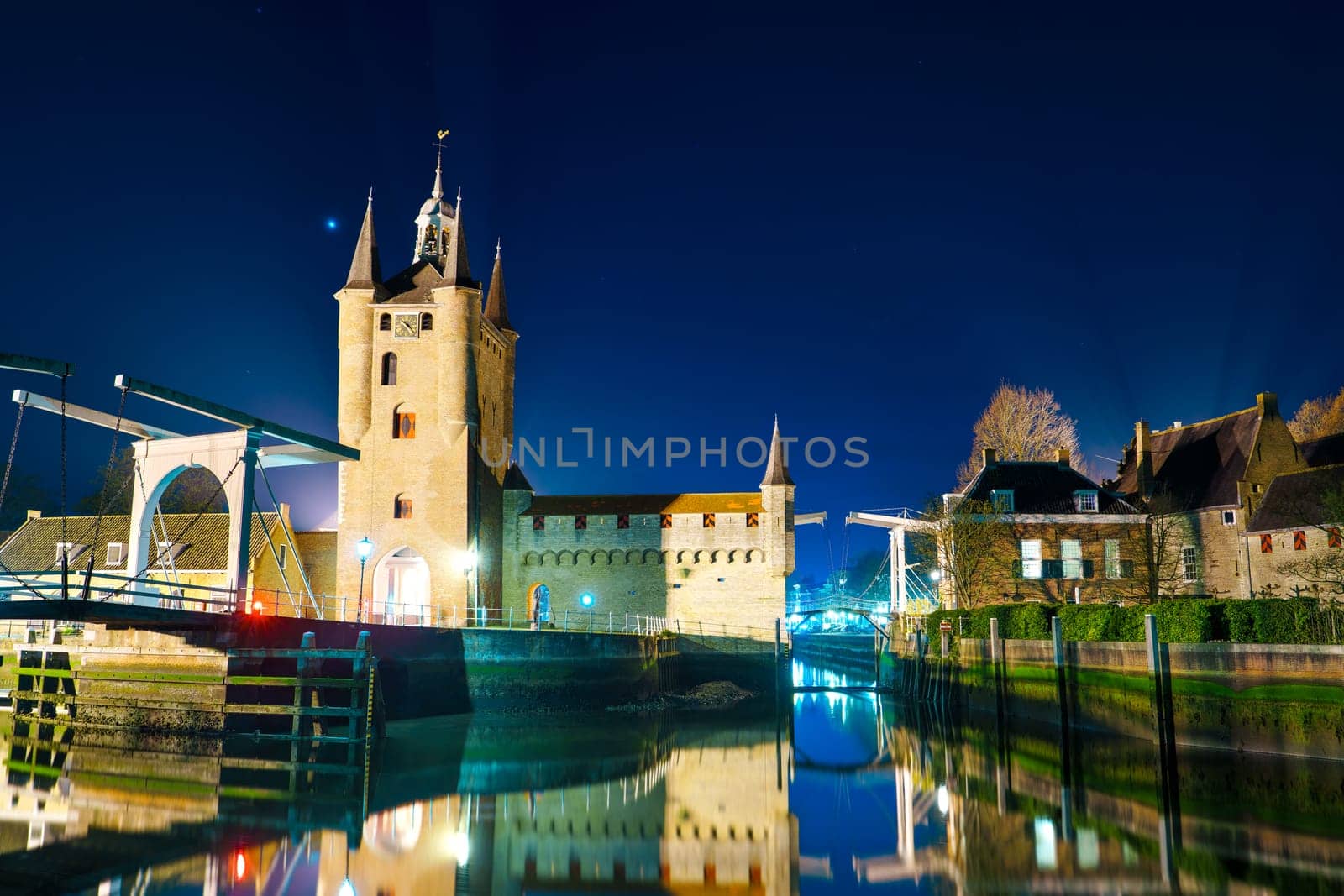 Zierikzee, Netherlands at Night - Dive into a World of Diverse Nightlife Experiences by PhotoTime