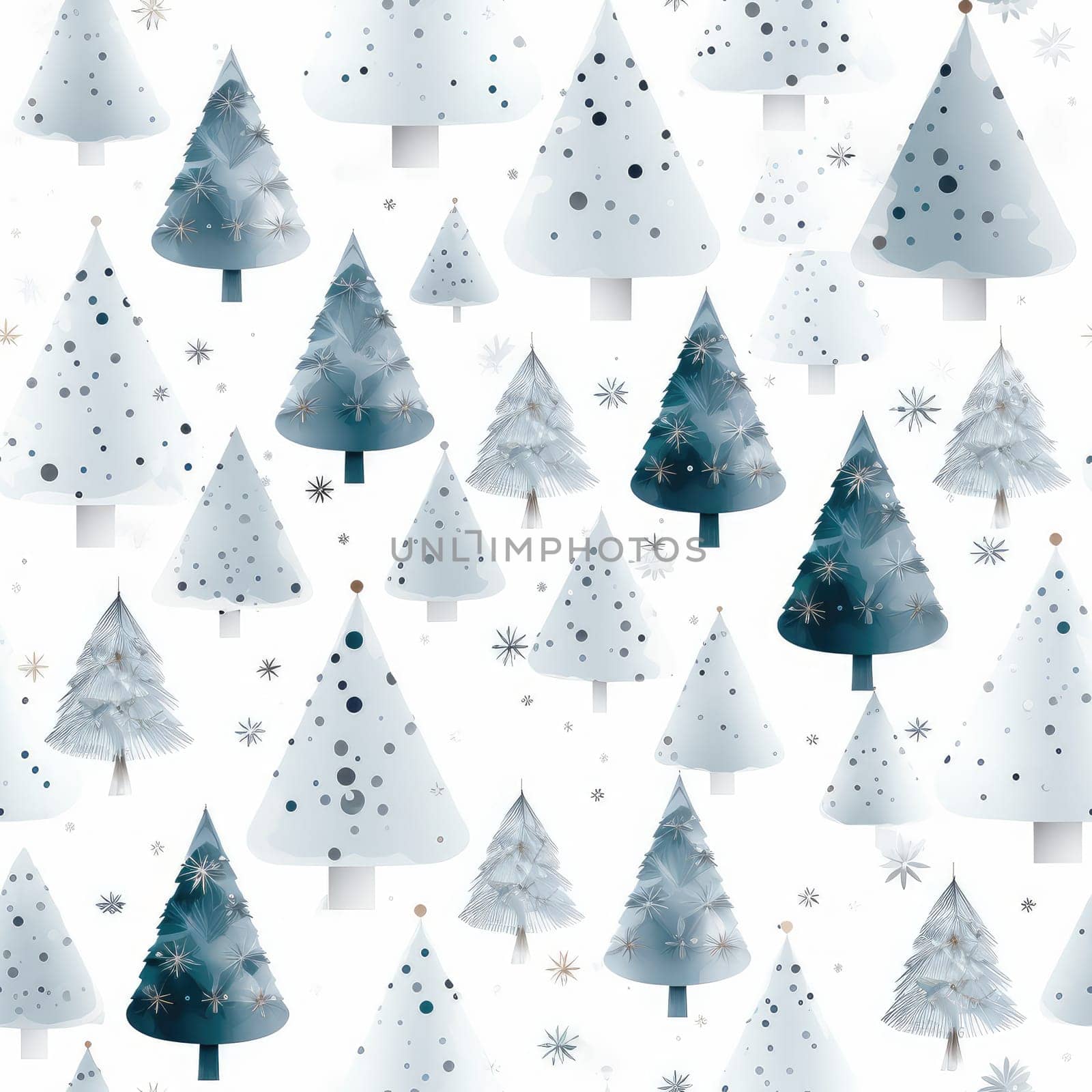 Christmas decorative seamless background. Template for fabric, wrapping paper, web, etc.