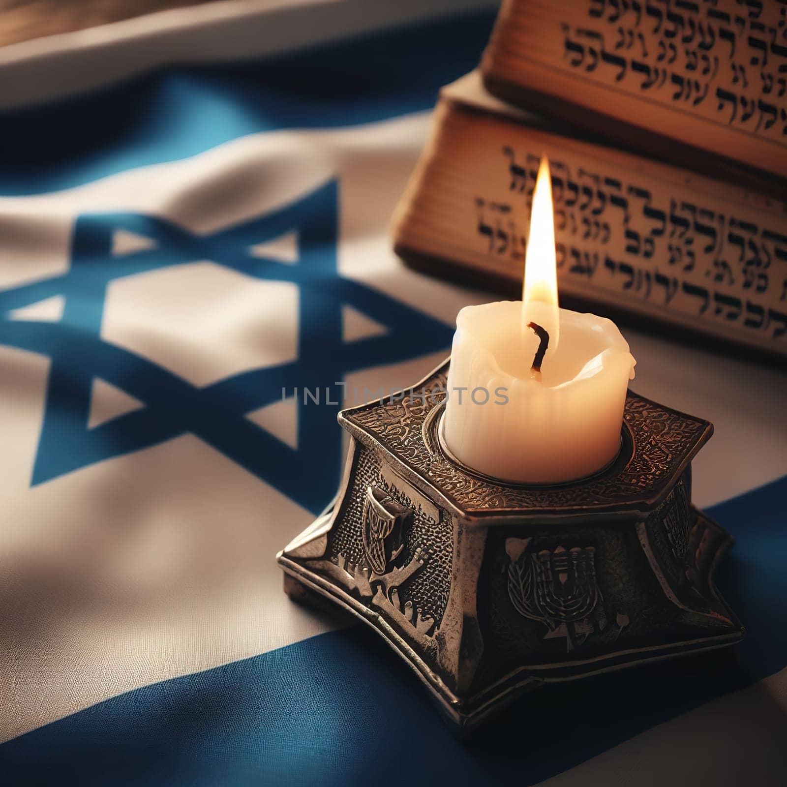 Illustration on the theme International Holocaust Remembrance Day. Genarative AI. High quality photo