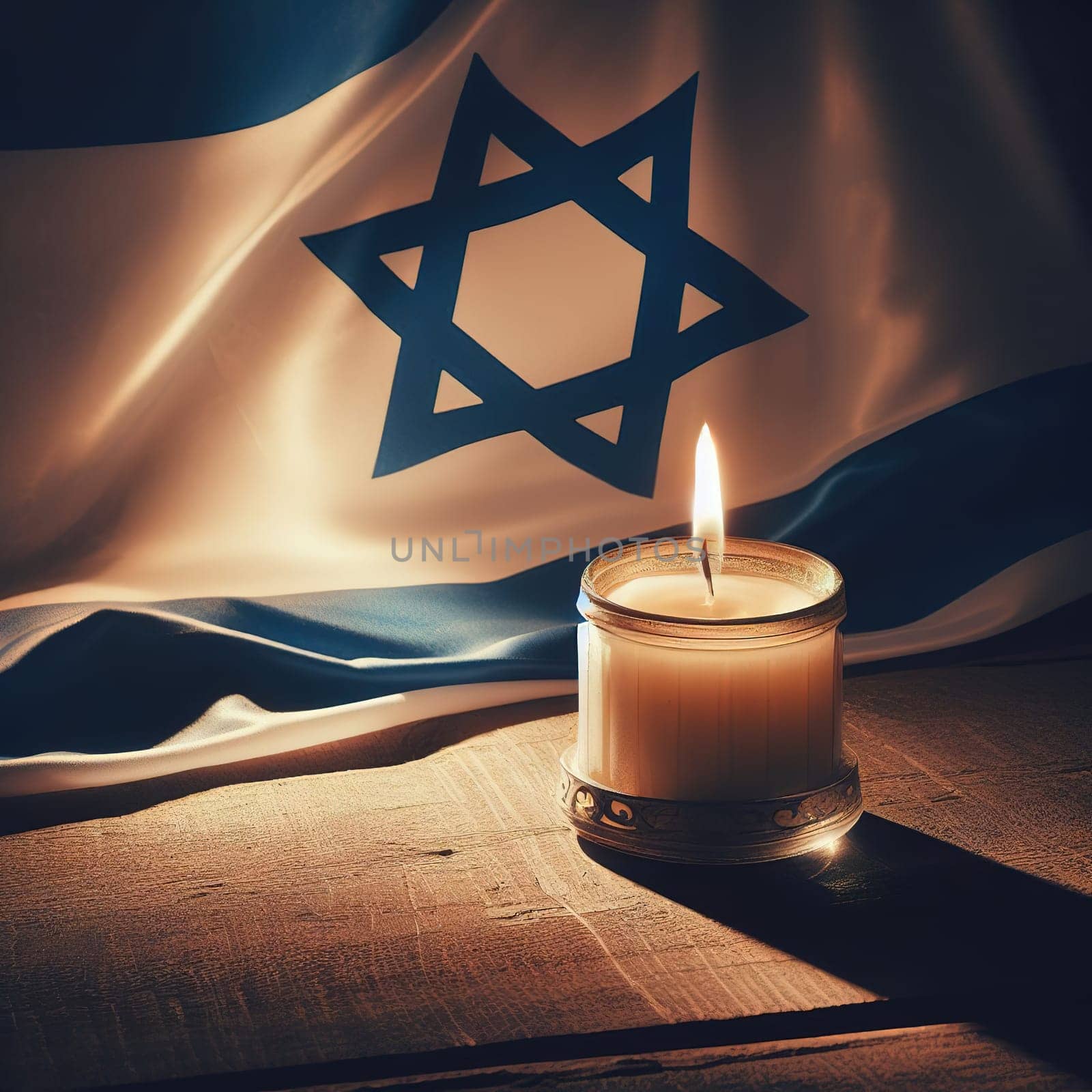 Illustration on the theme International Holocaust Remembrance Day. Genarative AI. High quality photo