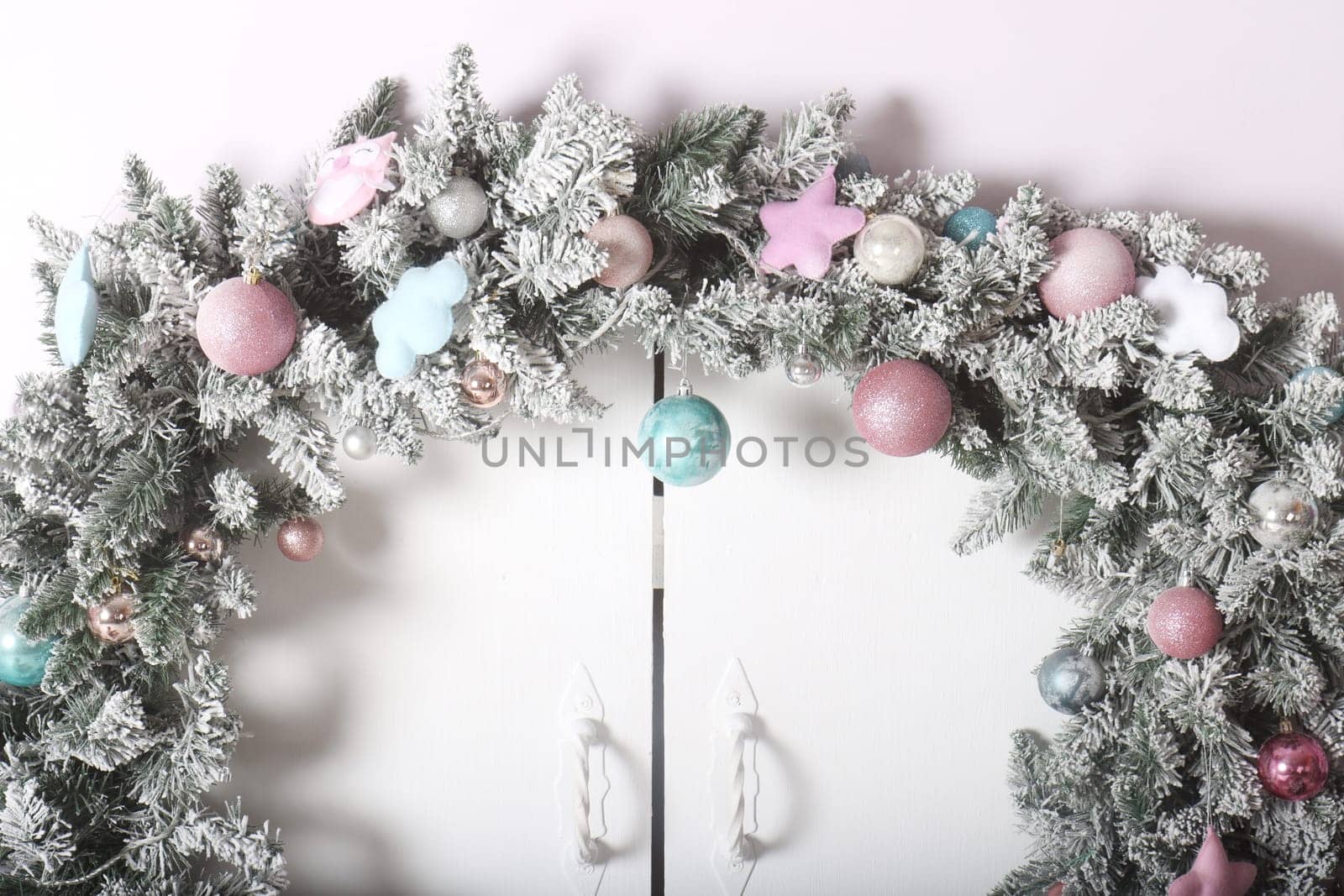 Christmas decorations in the children's room , year 2024