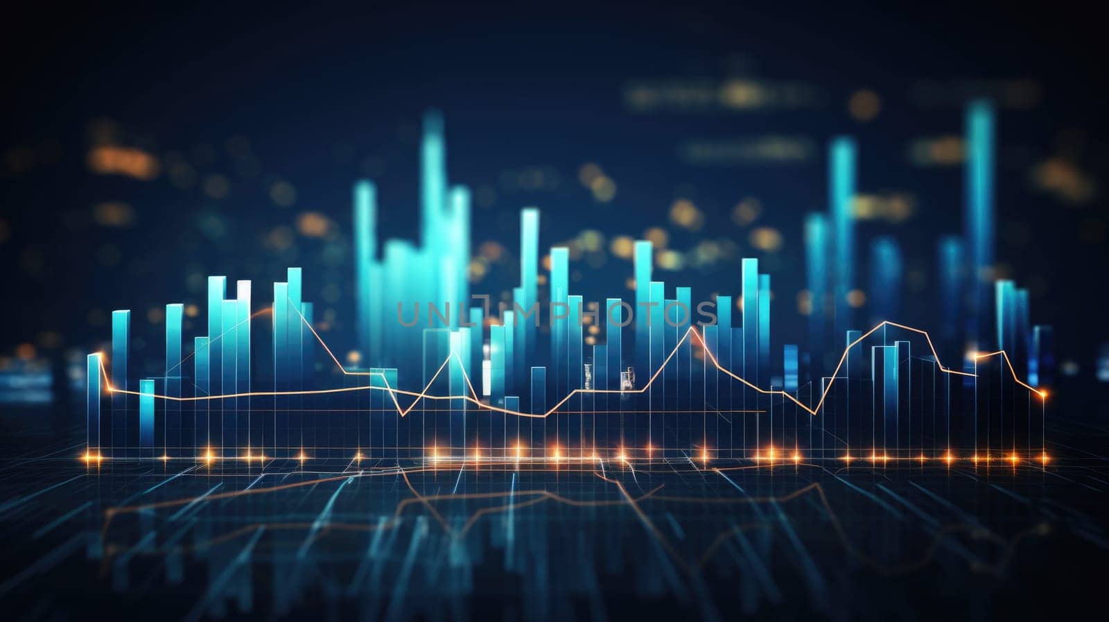 Financial data graph chart report statistic marketing research. Comeliness by biancoblue