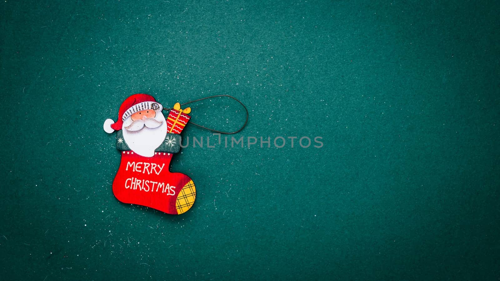 Christmas decorations. Colorful Christmas lights background