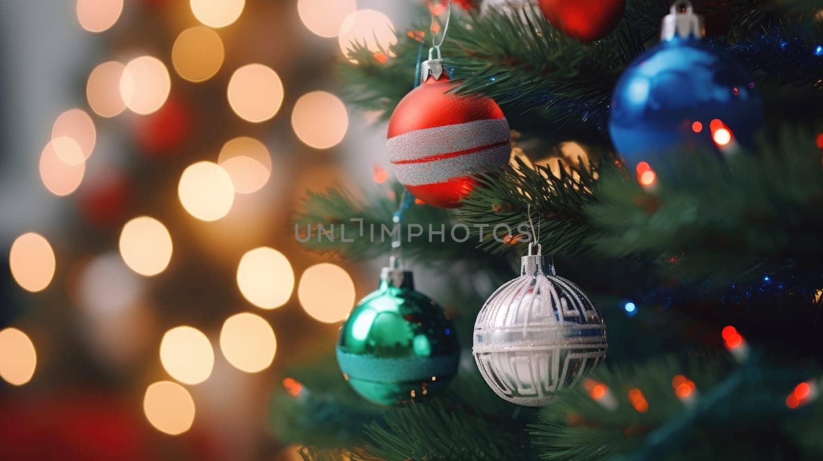 Christmas and New Years Eve background by palinchak