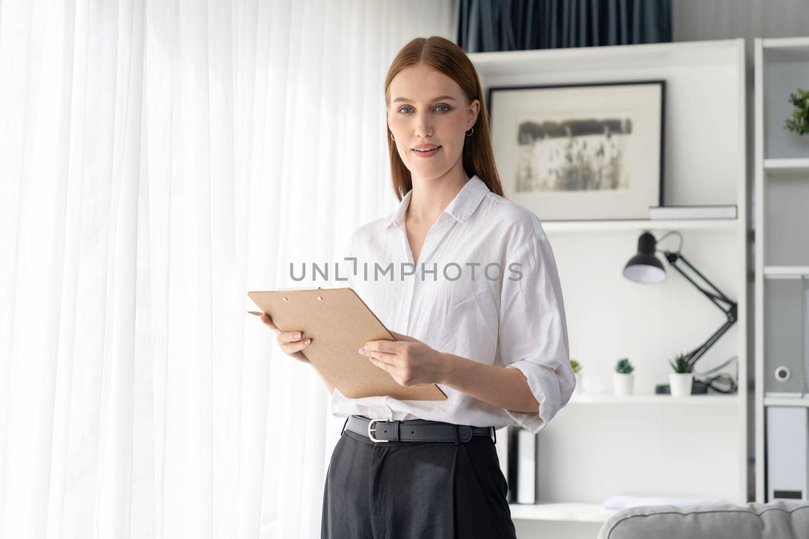 Psychologist woman in clinic office professional portrait utmost specialist by biancoblue