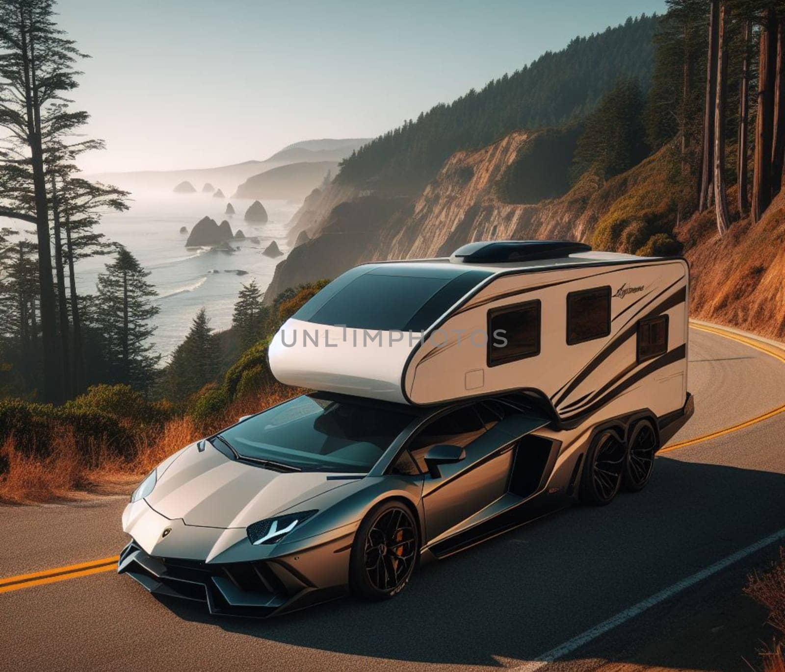 expensive fast sports supercar design camper van conversion for digital nomad avdenture weekender by verbano