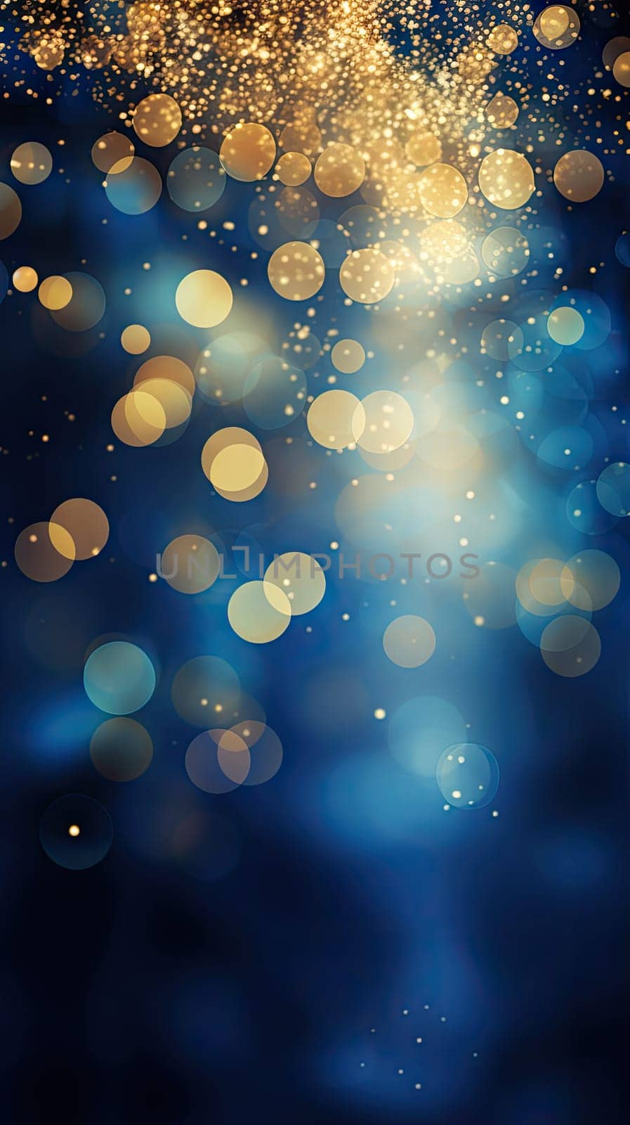 Abstract christmas bokeh background by simpson33