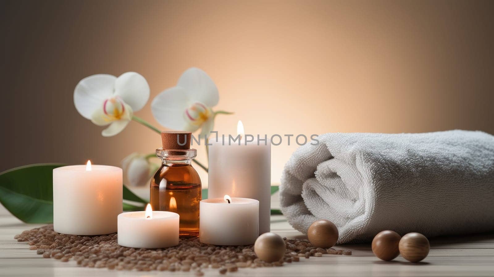 Spa still life with candles by simpson33