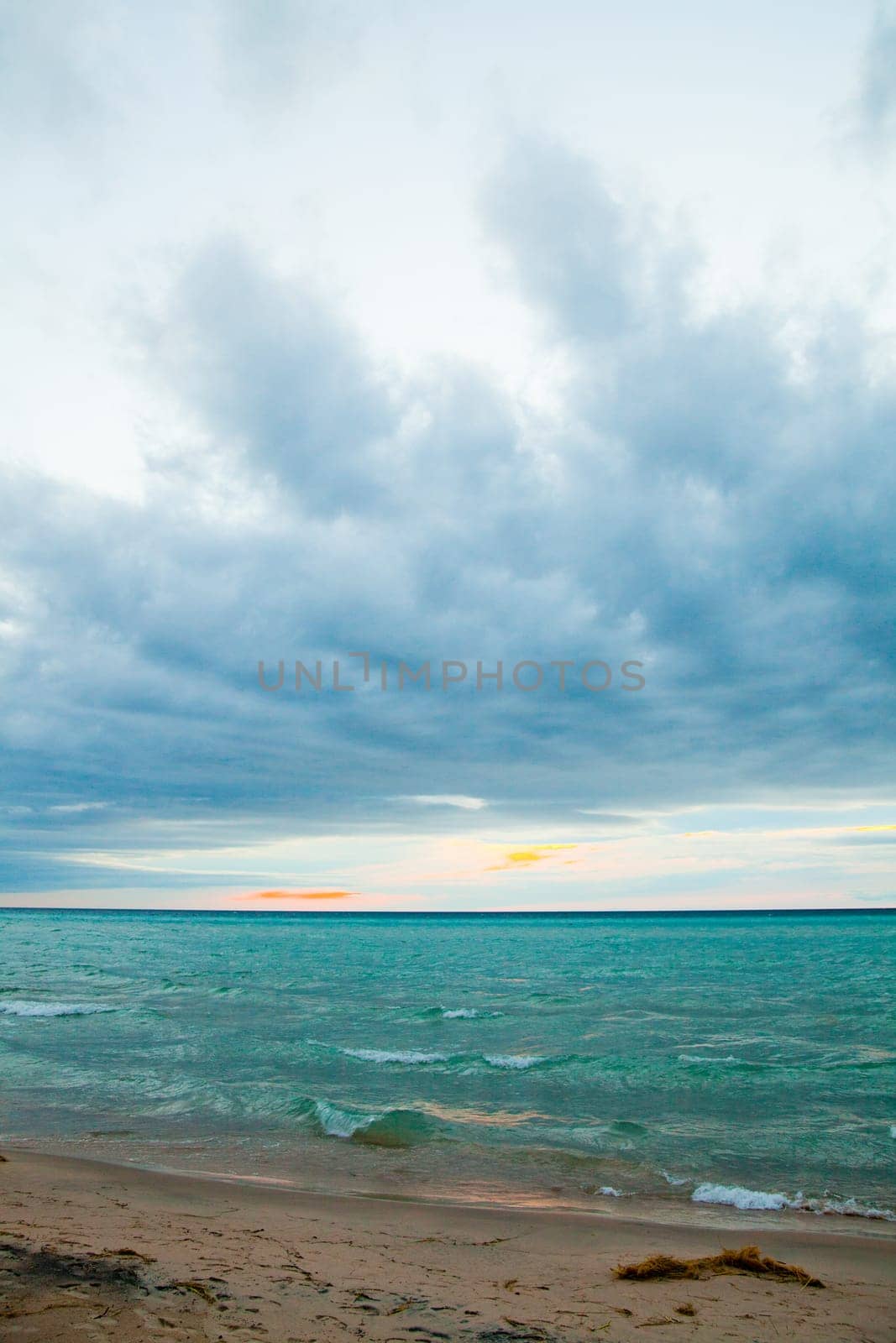 Tranquil Evening on the Shores of Lake Michigan by njproductions