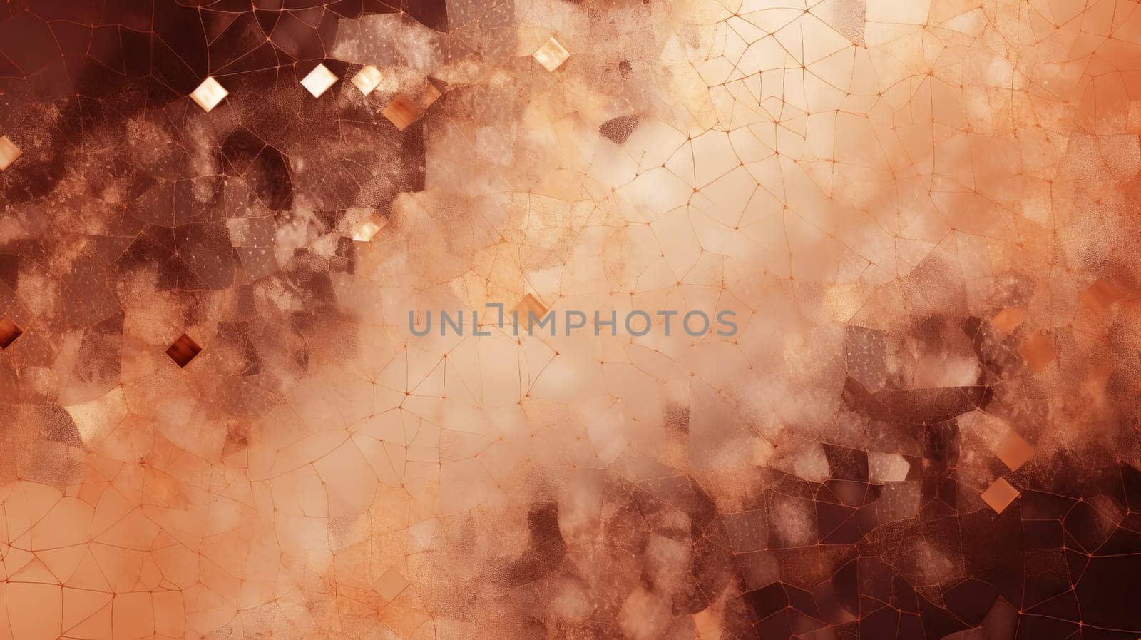 Digital texture, shimmer and sparkles, black and peach colors. by OlgaGubskaya