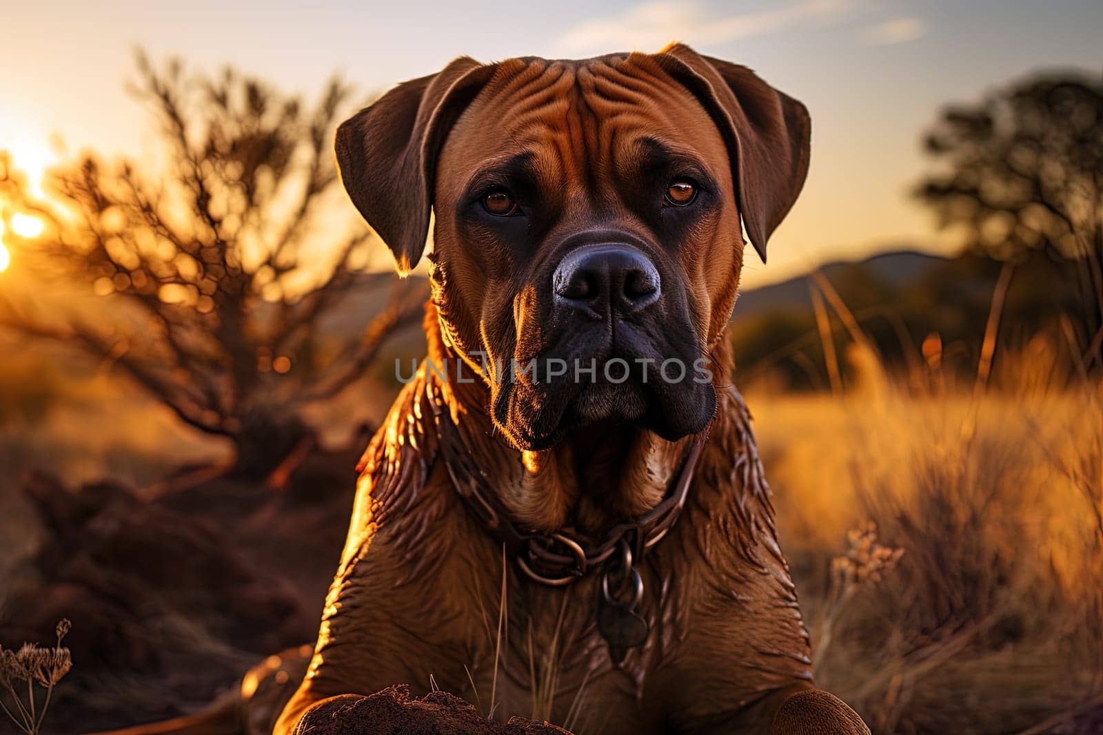 Portrait of burbul in close-up, photos in nature, high resolution. Ai generative art