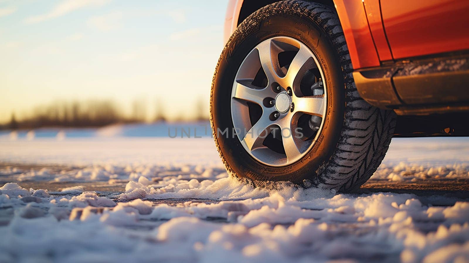 Car tire background, Tire texture closeup background by Andelov13