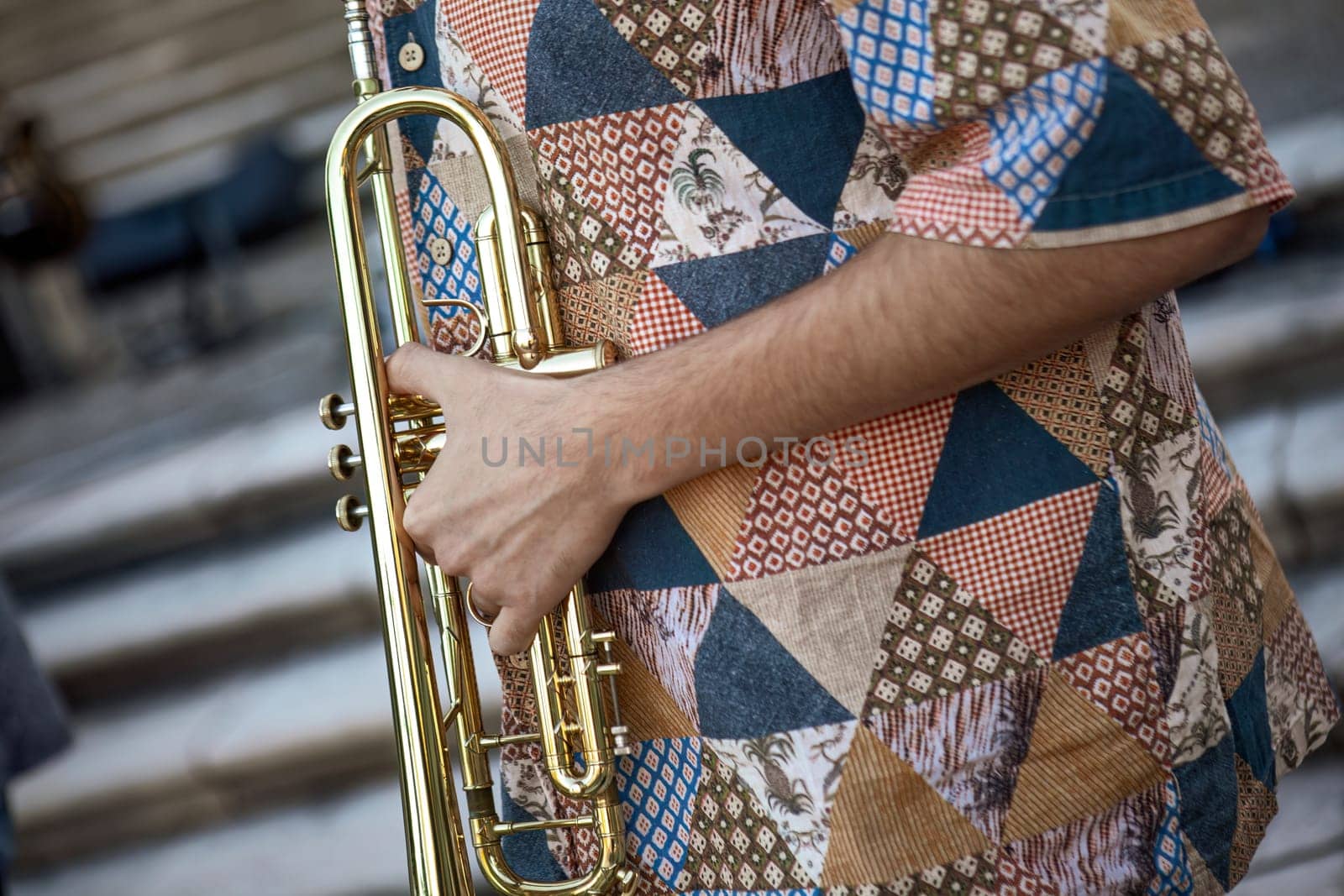 Trumpeter's Hands in Daylight Show by pippocarlot