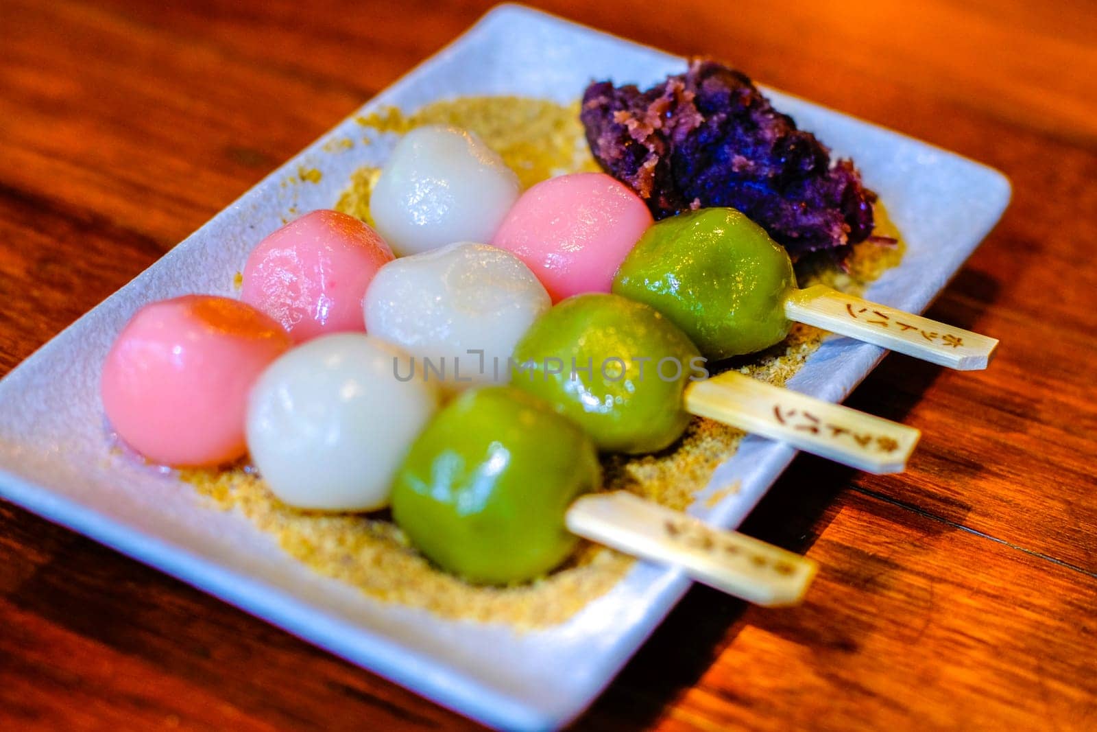 Hanami Dango Delight in Japan Traditional Cherry Blossom Season Dessert