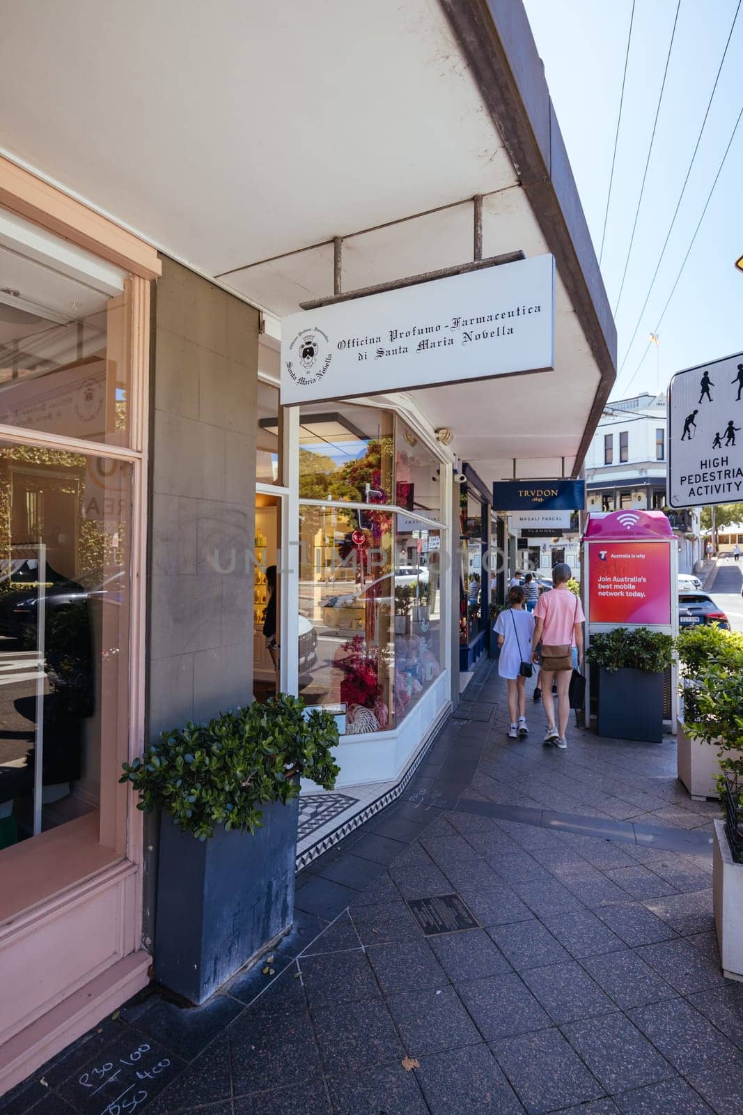 SYDNEY, AUSTRALIA - MARCH 5: Paddington area near Oxford St on an autumn afternoon in Sydney, New South Wales, Australia