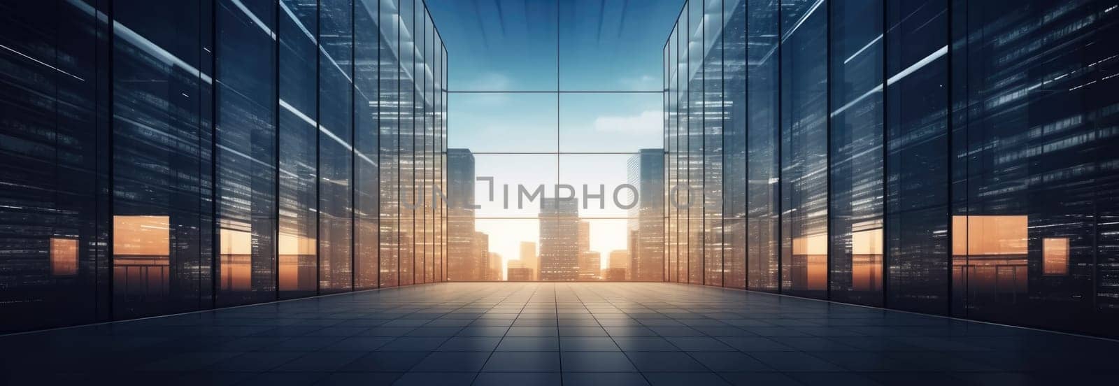 abstract business interior double exposure modern office background comeliness