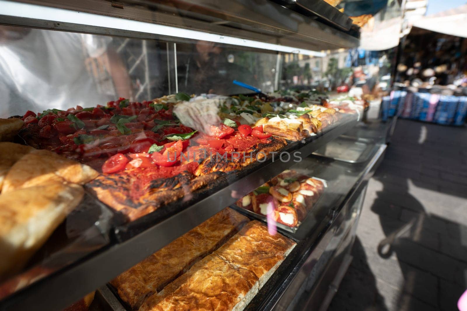 Sweet street food in the city of Napoli in November 2023. by martinscphoto