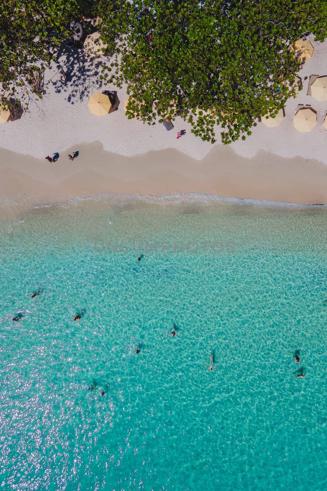 Koh Samet Island Thailand, aerial drone view from above at the Samed Island in Thailand by fokkebok