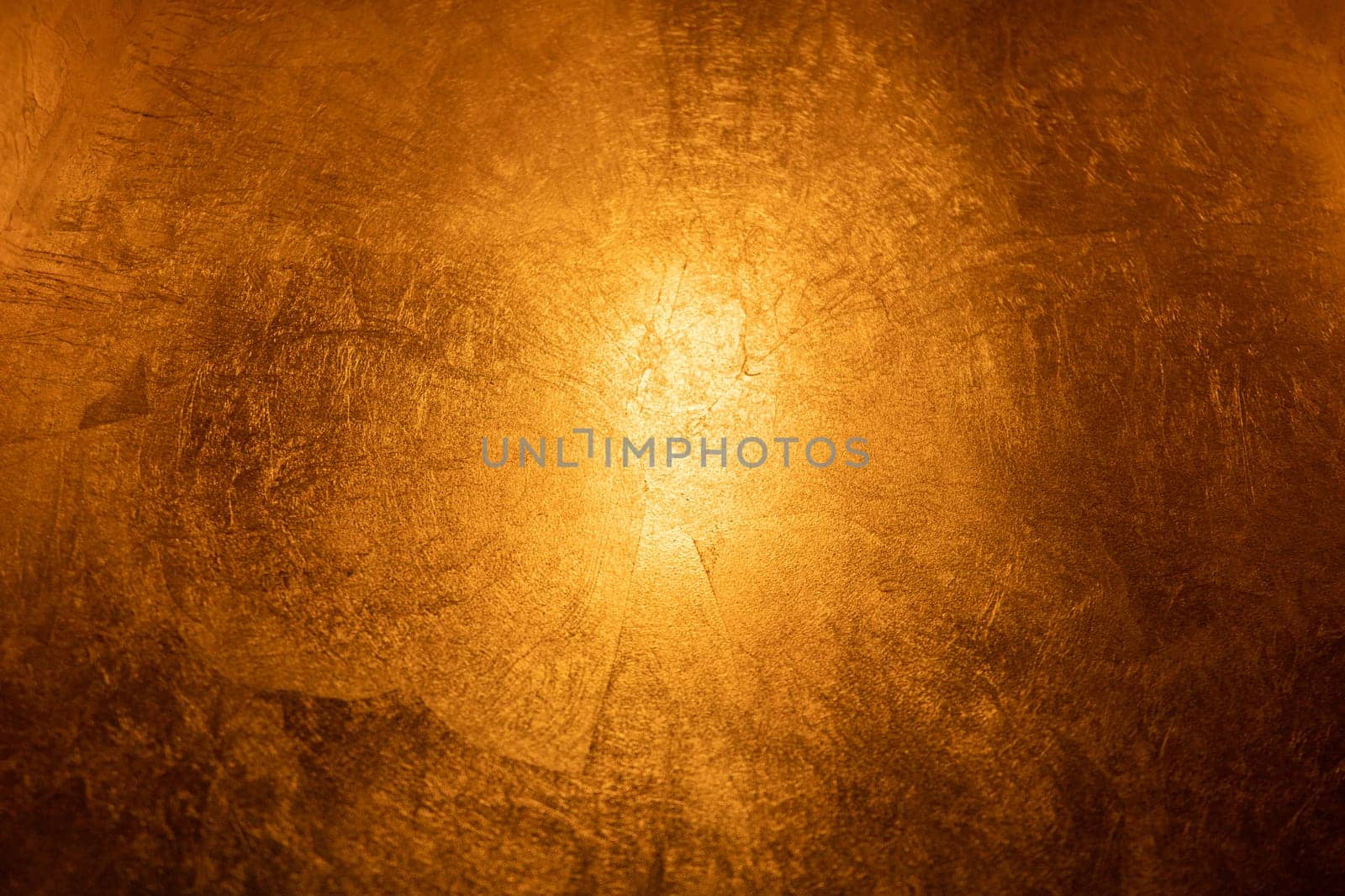 Gold background or texture radial gradient.