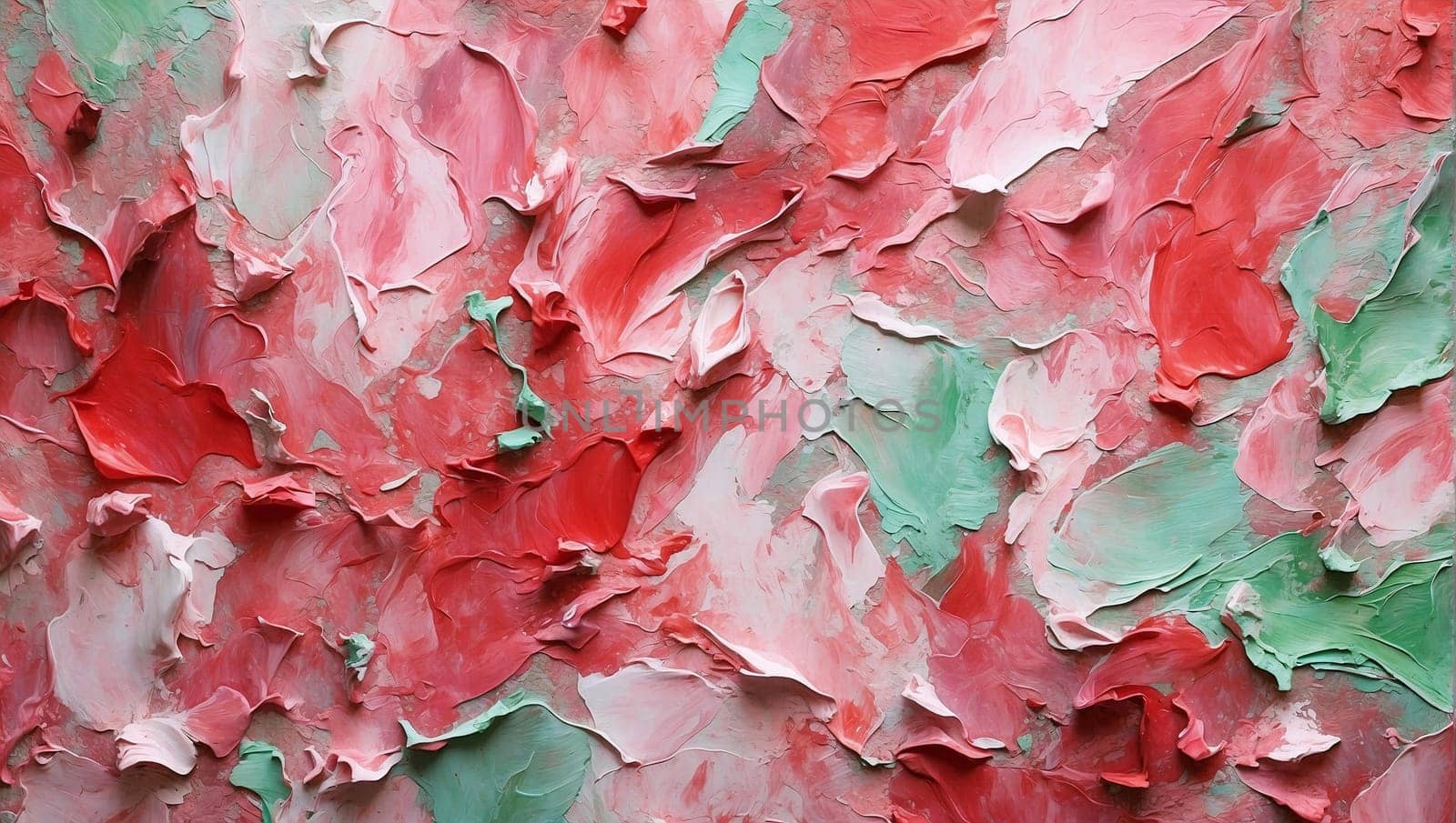 pink texture, red-green abstract watercolor painting background