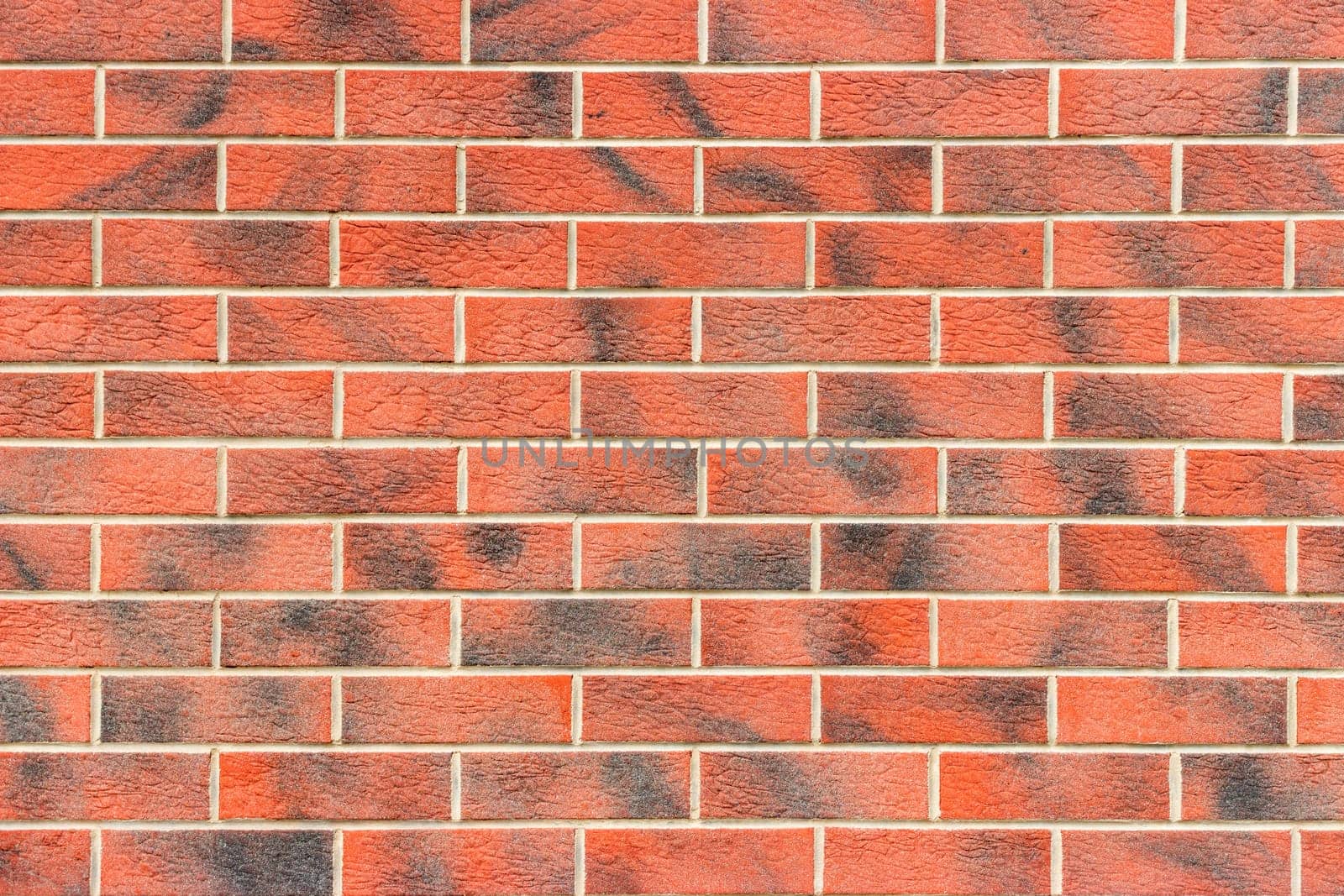brick wall texture background material of industry construction, image used retro filter by Snegok1967