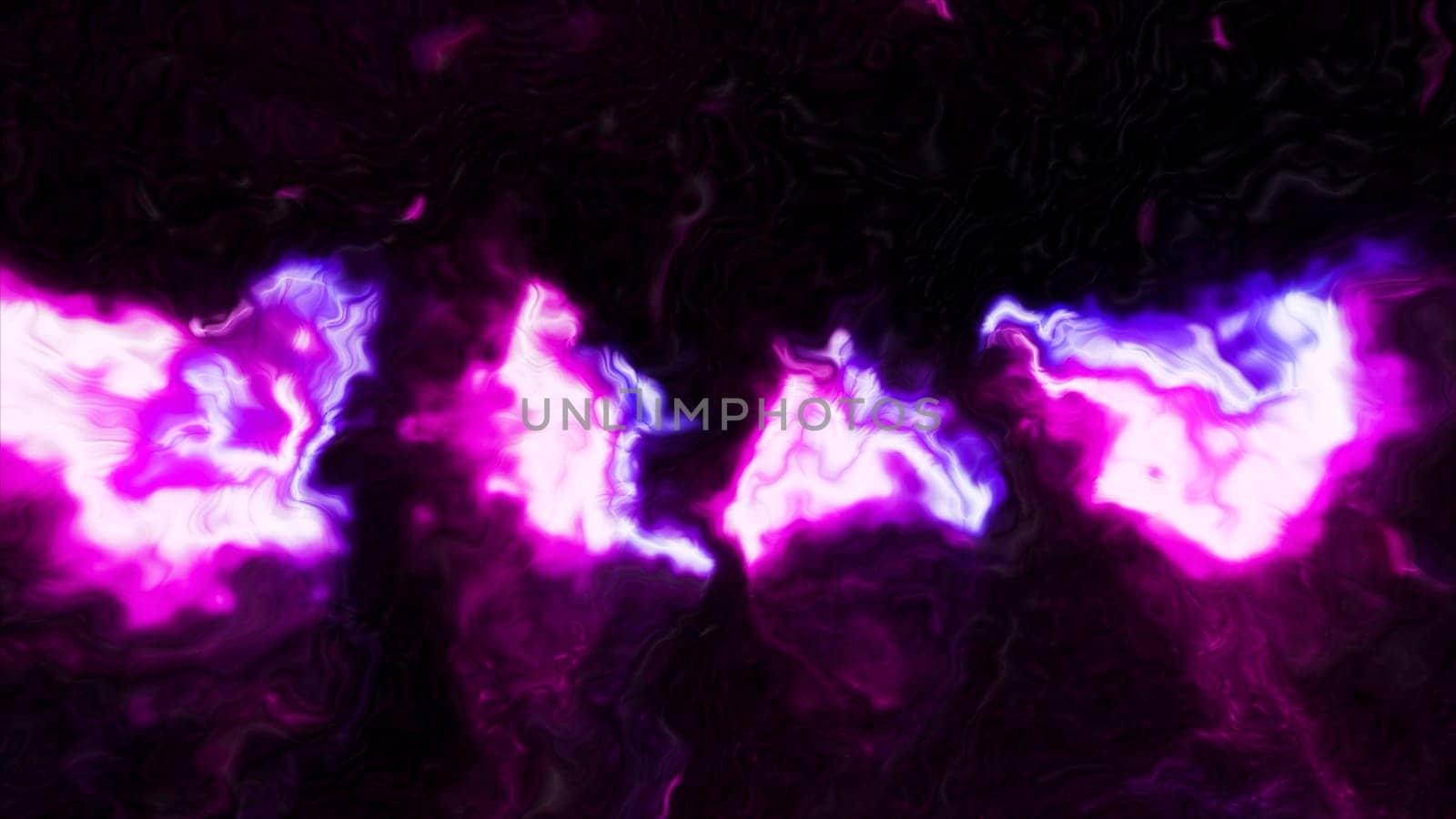 Blue and pink background. Motion. Bright luminous blots of a light shade made in 3d animation. High quality 4k footage