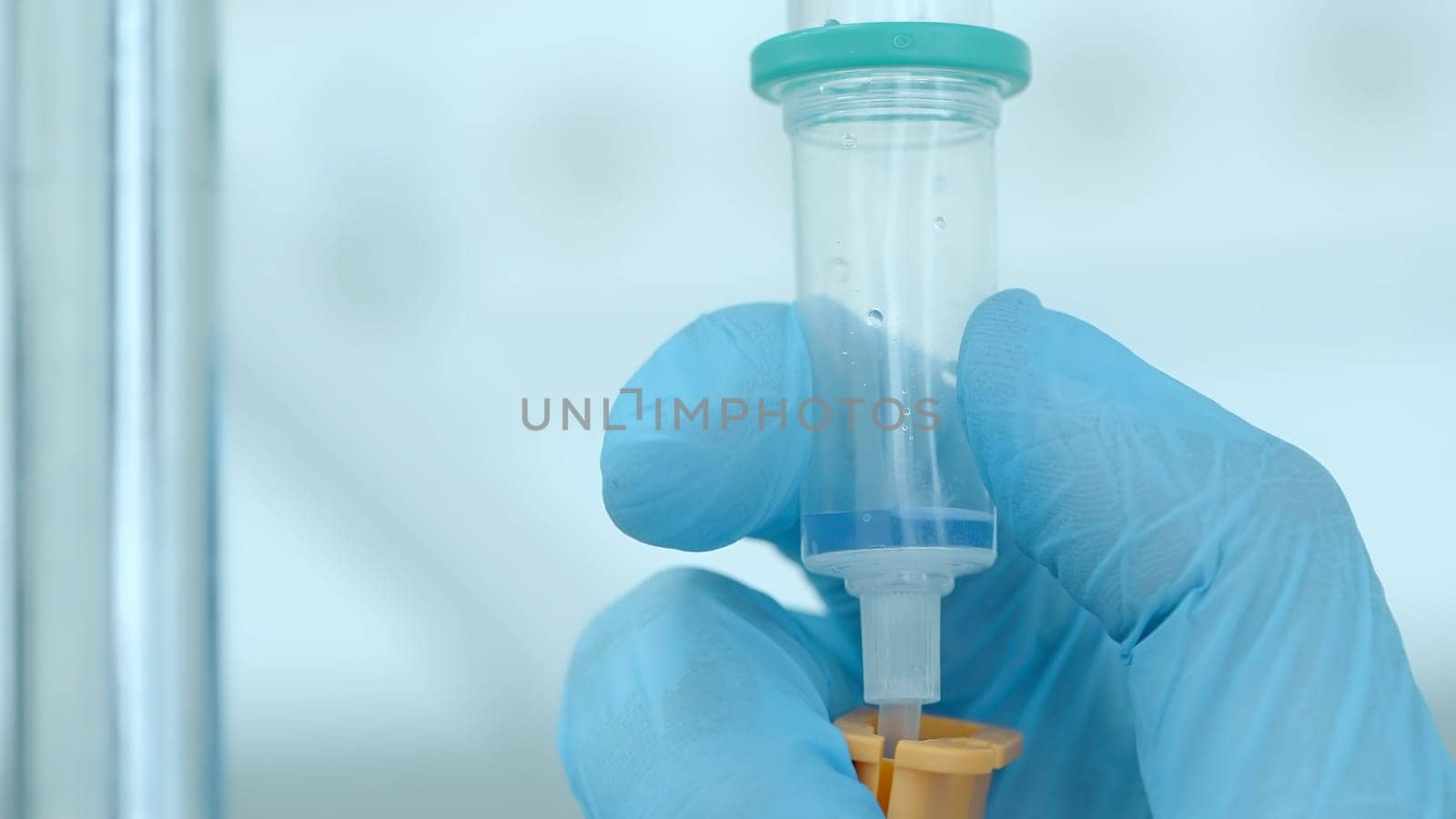 Chemical laboratory.Action.Bright various chemical elements in the glass that are mixed and poured. High quality 4k footage