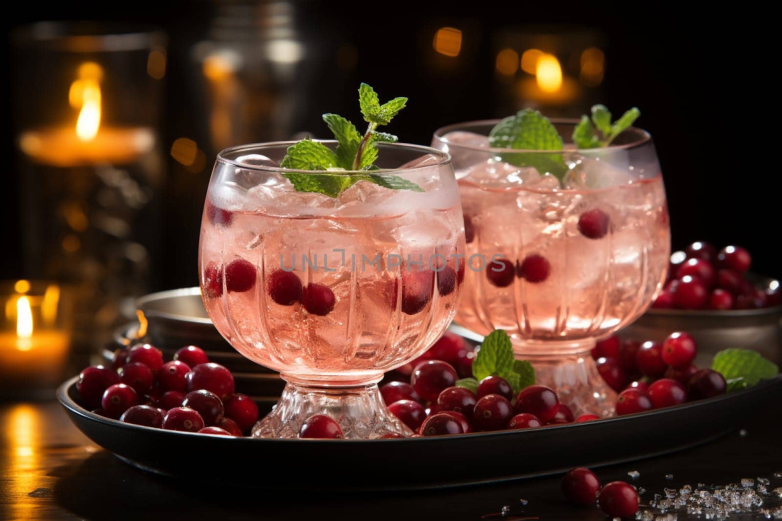 Winter Wonderland Punch is an alcoholic cocktail made with champagne, white wine, cranberry juice, and frozen berries. It is a festive and refreshing drink, perfect for winter holidays.