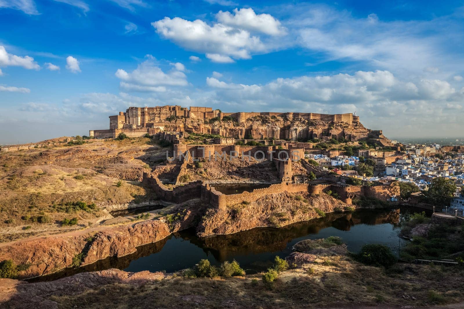 Mehrangarh Fort, Jodhpur, Rajasthan, India by dimol
