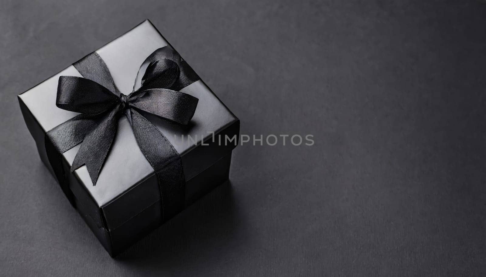 Black Friday concept. black paper shopping bags on black background. Black friday banner sale, shopping. AI generated. by PeaceYAY
