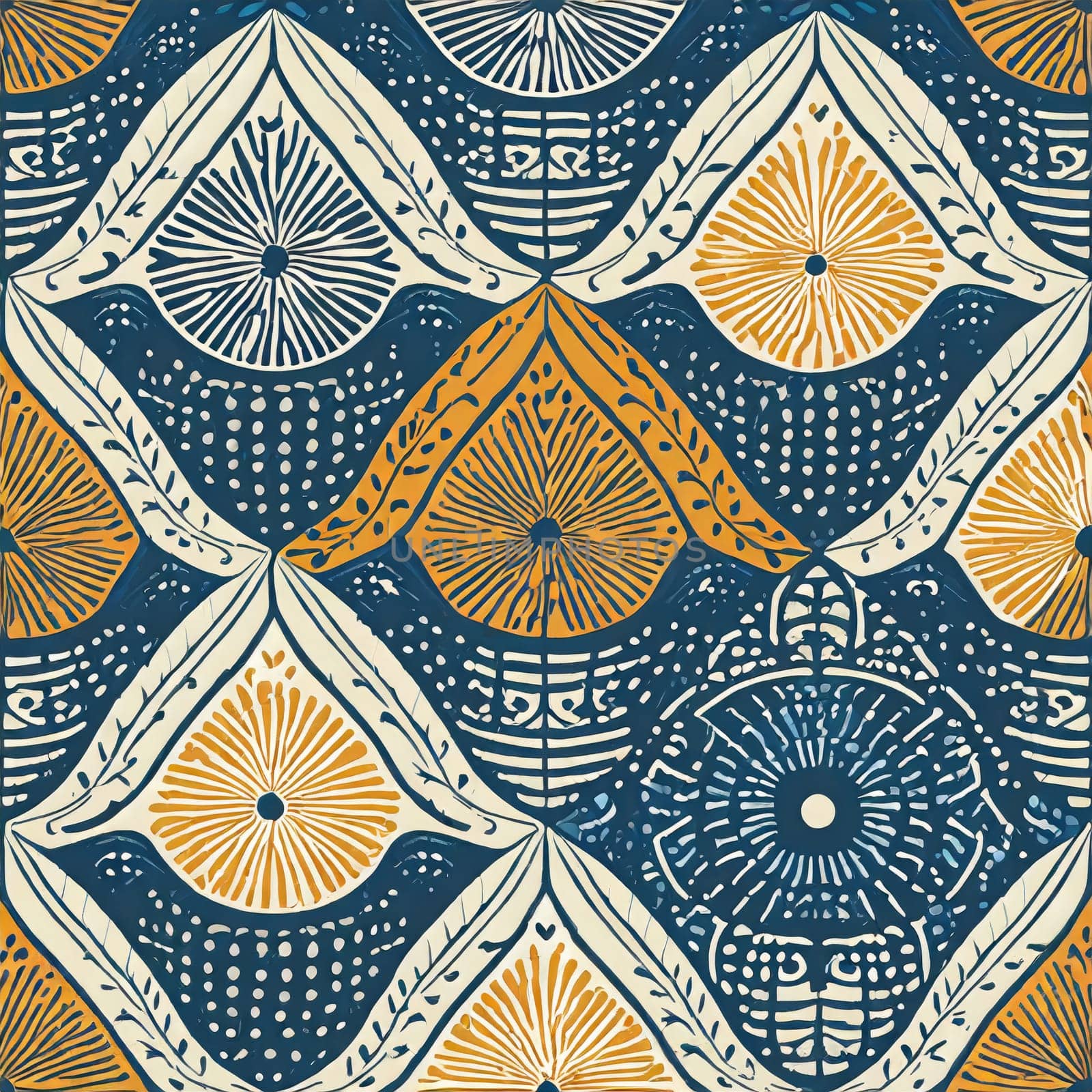Ethnic abstract Seamless geometric pattern in tribal, folk embroidery, and Mexican style. Aztec geometric by PeaceYAY