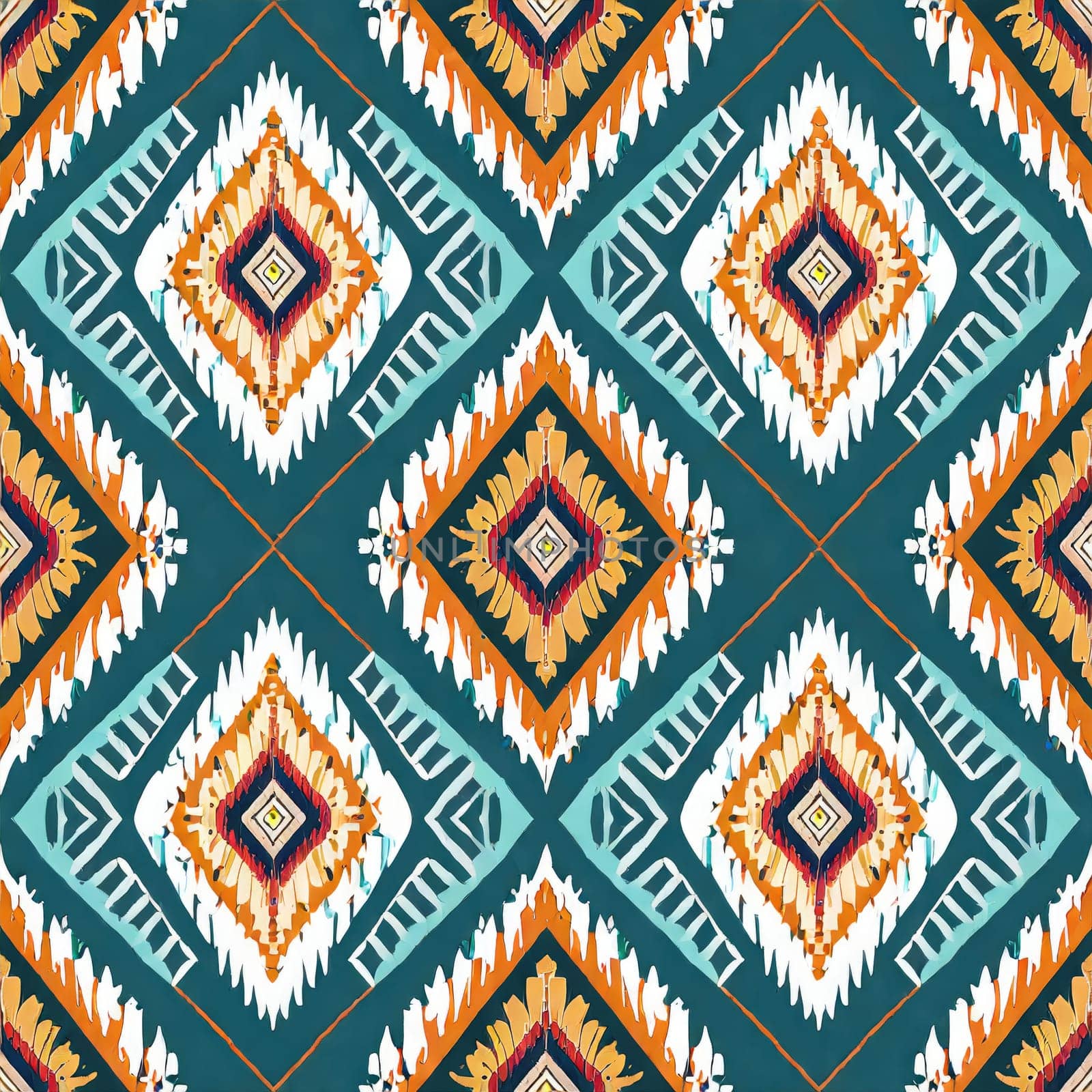 ikat geometric ethnic oriental seamless pattern. design ikat fabric for textile ethnic, native pattern motif, embroidery ikat style, geometric textile