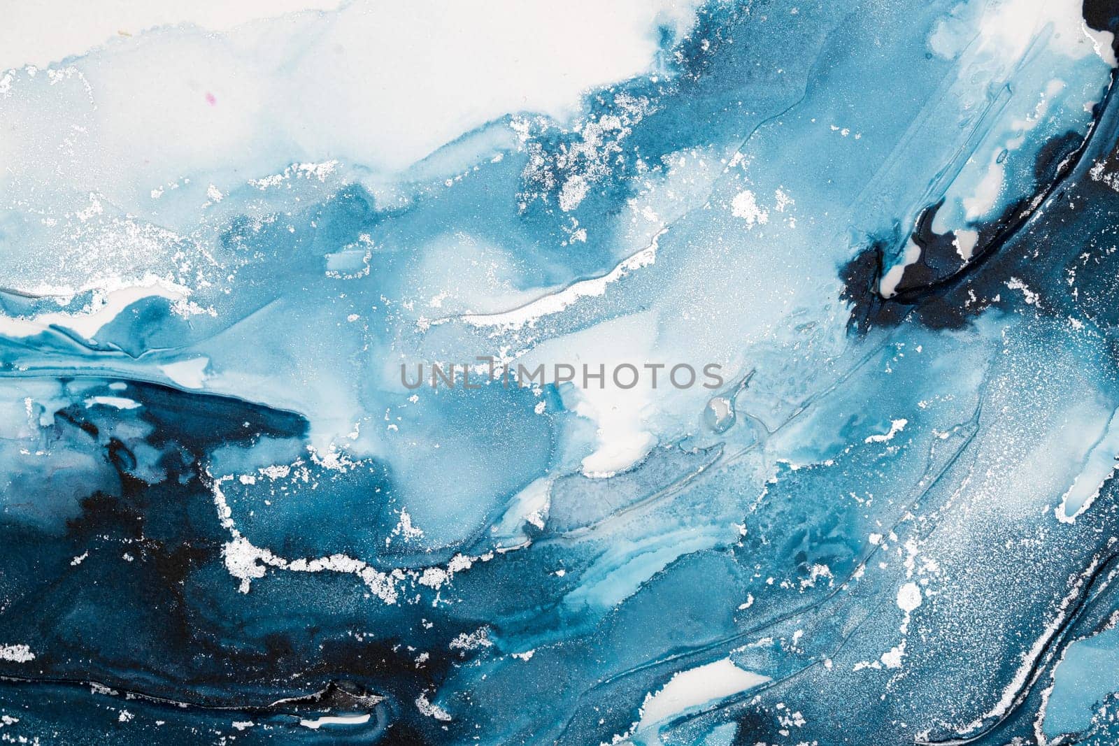 Original artwork photo of marble ink abstract art. High resolution photograph from exemplary original painting. Abstract painting was painted on HQ paper texture to create smooth marbling pattern.