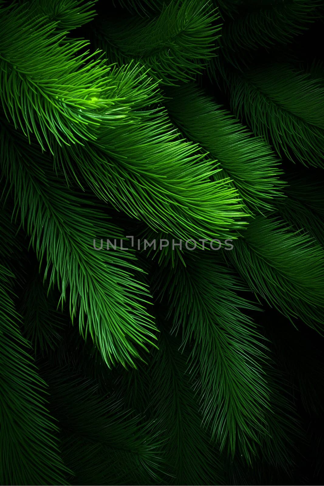 Lush Pine Needles Close-up by chrisroll