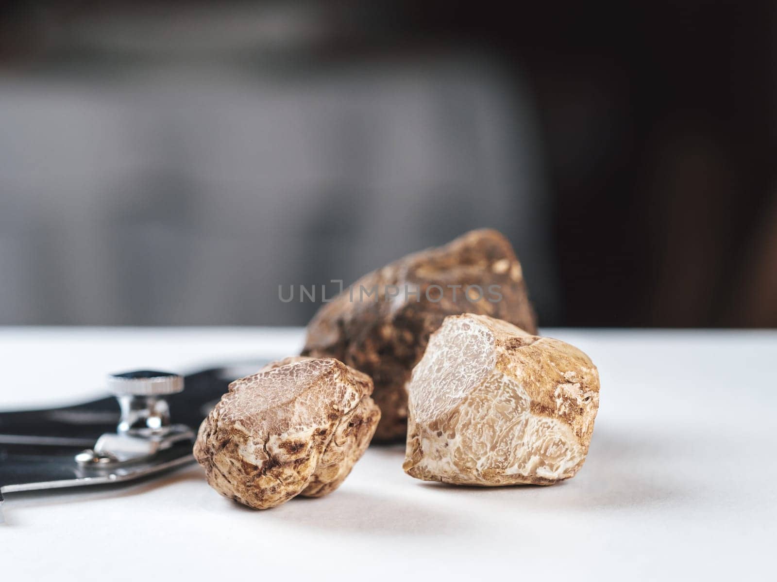 Black truffles gourmet mushrooms by fascinadora