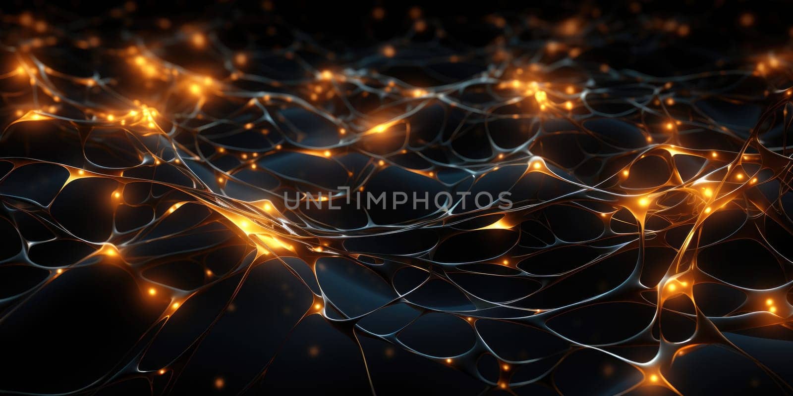 Network and data net system abstract background. Structure and connection. abstract neural background. ai generated