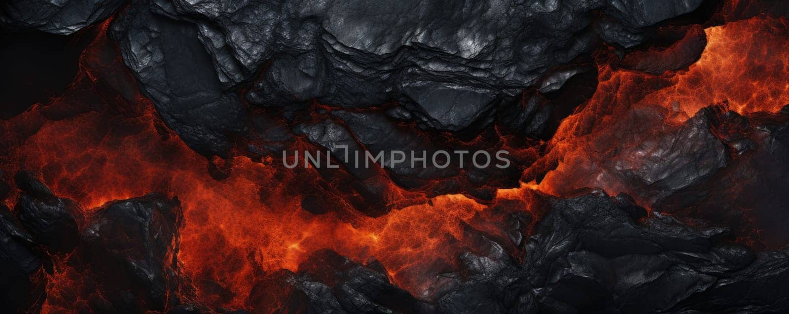 Abstract volcano texture , photo realistic. ai generated by Desperada