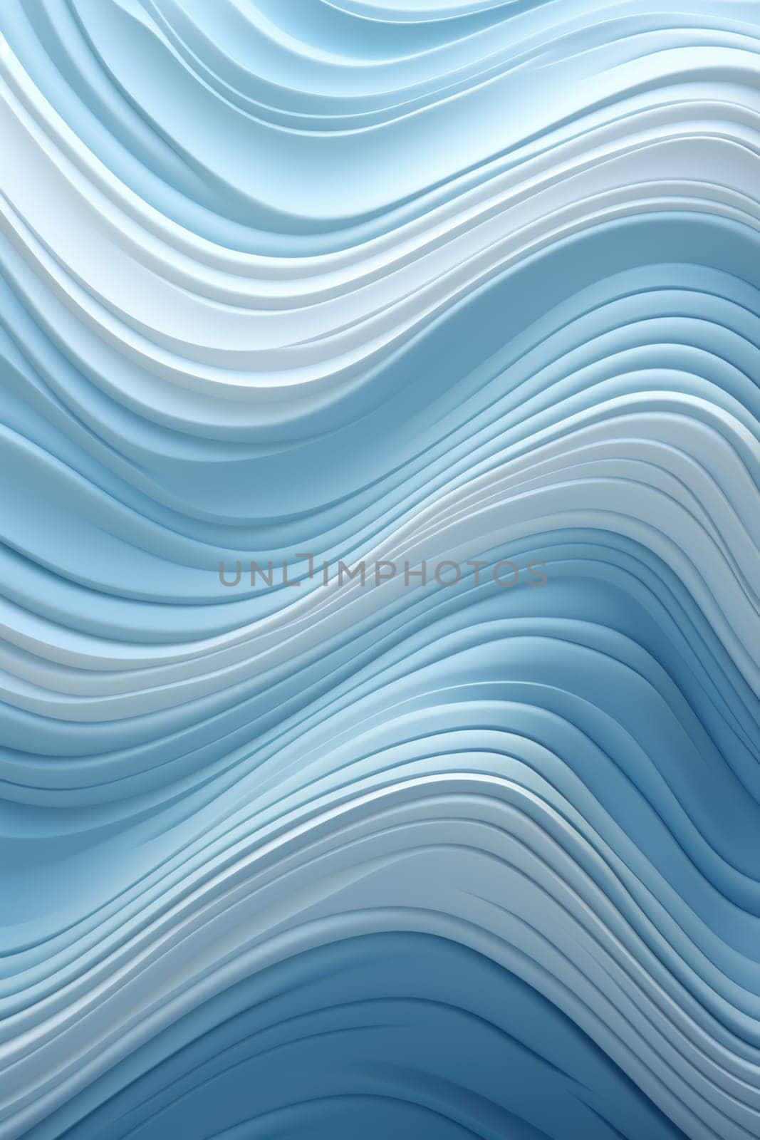 Abstract light blue waves texture , photo realistic. ai generated